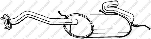 Глушитель BOSAL 171-717