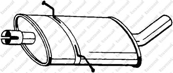 Резонатор BOSAL 175-003