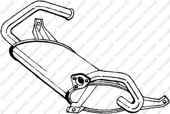 Глушитель BOSAL 177-275