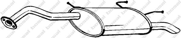 Глушитель BOSAL 145-393