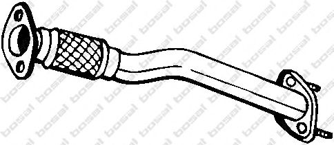 Труба выхлопного газа BOSAL 750-017