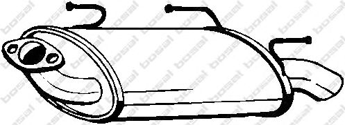Глушитель BOSAL 145-503