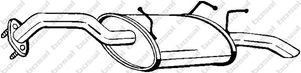 Глушитель BOSAL 145-105