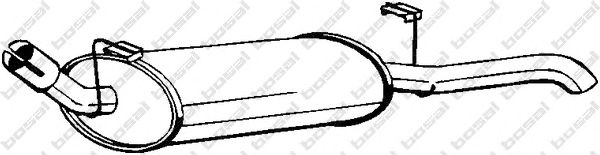 Глушитель BOSAL 185-953