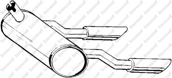 Глушитель BOSAL 185-582