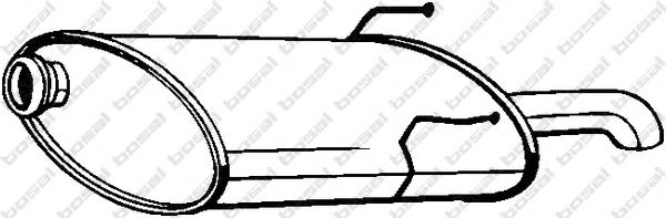 Глушитель BOSAL 190-361