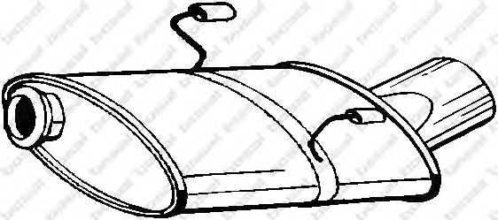 Глушитель BOSAL 190-317