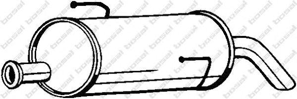 Глушник BOSAL 190-001