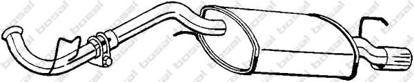 Глушник BOSAL 282-511