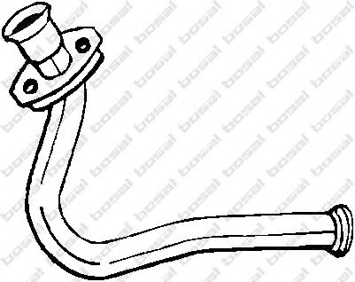 Труба выхлопного газа BOSAL 738-219