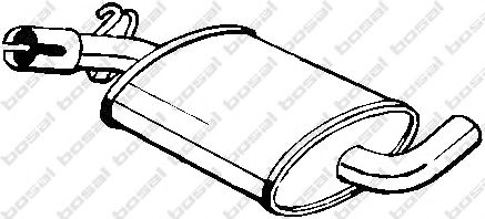 Резонатор BOSAL 233-407