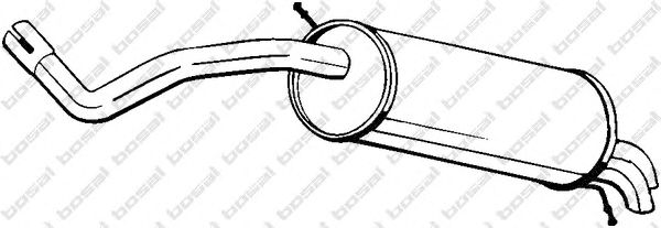 Глушитель BOSAL 279-537