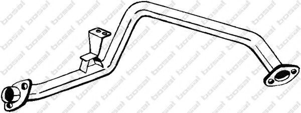 Труба выхлопного газа BOSAL 885-039