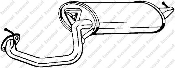 Глушитель BOSAL 228-151