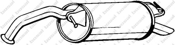 Глушитель BOSAL 228-043