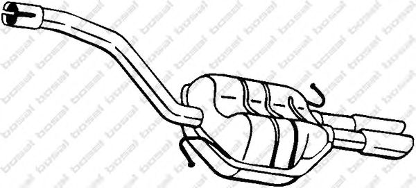 Глушитель BOSAL 233-155