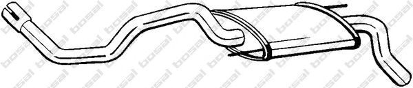 Глушитель BOSAL 233-605