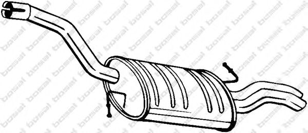 Глушитель BOSAL 233-145