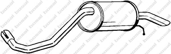 Глушитель BOSAL 233-417