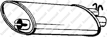 Глушитель BOSAL 235-945
