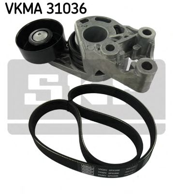 Комплект поліклинового ременя SKF VKMA 31036