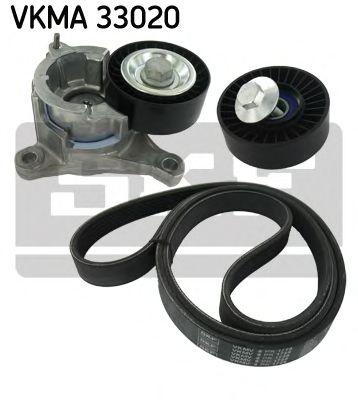 Комплект поликлинового ремня SKF VKMA 33020