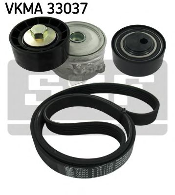 Комплект поликлинового ремня SKF VKMA 33037
