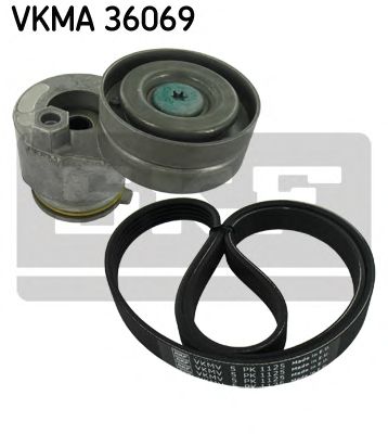 Комплект поликлинового ремня SKF VKMA 36069