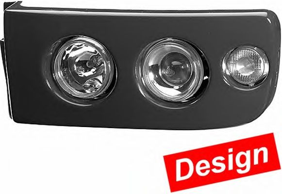Комплект головних фар HELLA 1DL 008 609-831