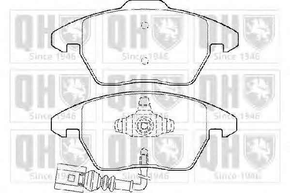 Тормозные колодки QUINTON HAZELL BP1419