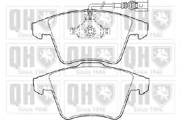 Тормозные колодки QUINTON HAZELL BP1456