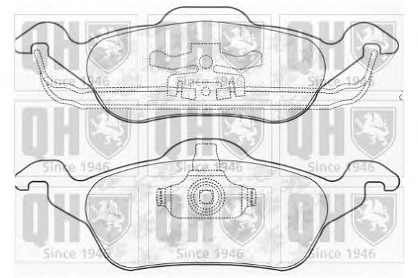 Тормозные колодки QUINTON HAZELL BP992
