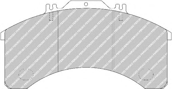 Тормозные колодки FERODO FCV773