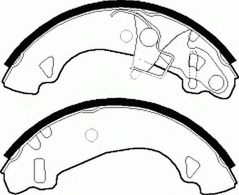 Тормозные колодки FERODO FSB527