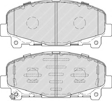 Тормозные колодки FERODO FDB4270
