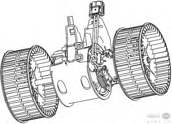 Вентилятор салона HELLA 8EW 351 040-651