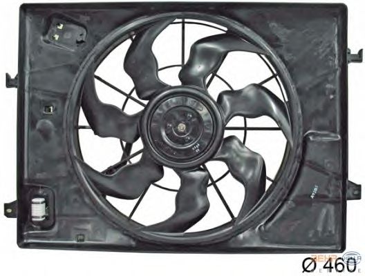 Вентилятор охлаждения HELLA 8EW 351 043-051