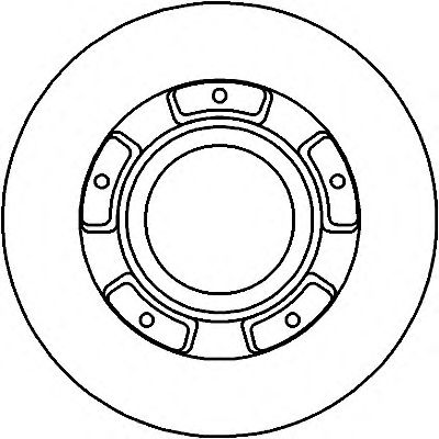 Гальмівний диск HELLA 8DD 355 113-811