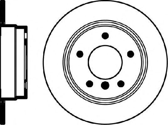 Тормозной диск HELLA 8DD 355 102-601 PRO