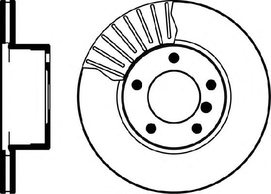 Тормозной диск HELLA 8DD 355 104-591 PRO