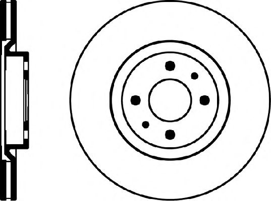 Тормозной диск HELLA 8DD 355 102-531 PRO