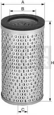Повітряний фільтр MANN-FILTER C 15 124/1