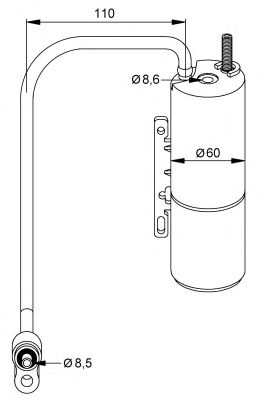 Осушитель кондиционера NRF 33309
