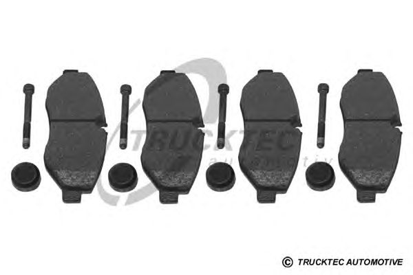 Тормозные колодки TRUCKTEC AUTOMOTIVE 02.35.196