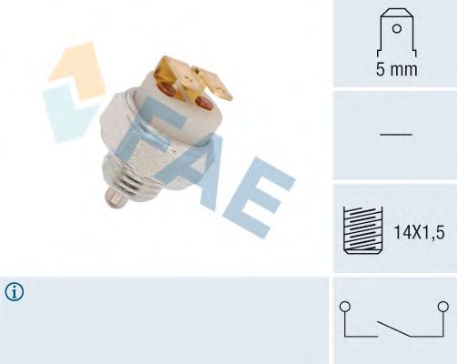 Выключатель, фара заднего хода FAE 40270
