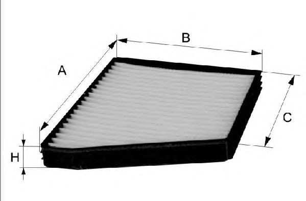 Фильтр салона FILTRON K1211A