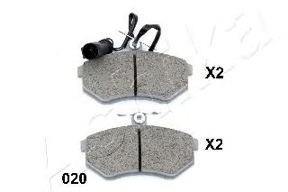 Тормозные колодки ASHIKA 50-00-020