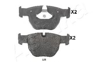 Тормозные колодки ASHIKA 50-0L-L05