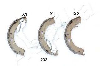 Тормозные колодки ручника ASHIKA 55-02-232