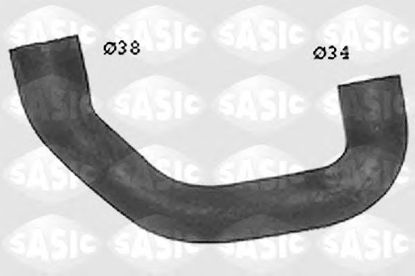 Шланг радиатора SASIC SWH6714